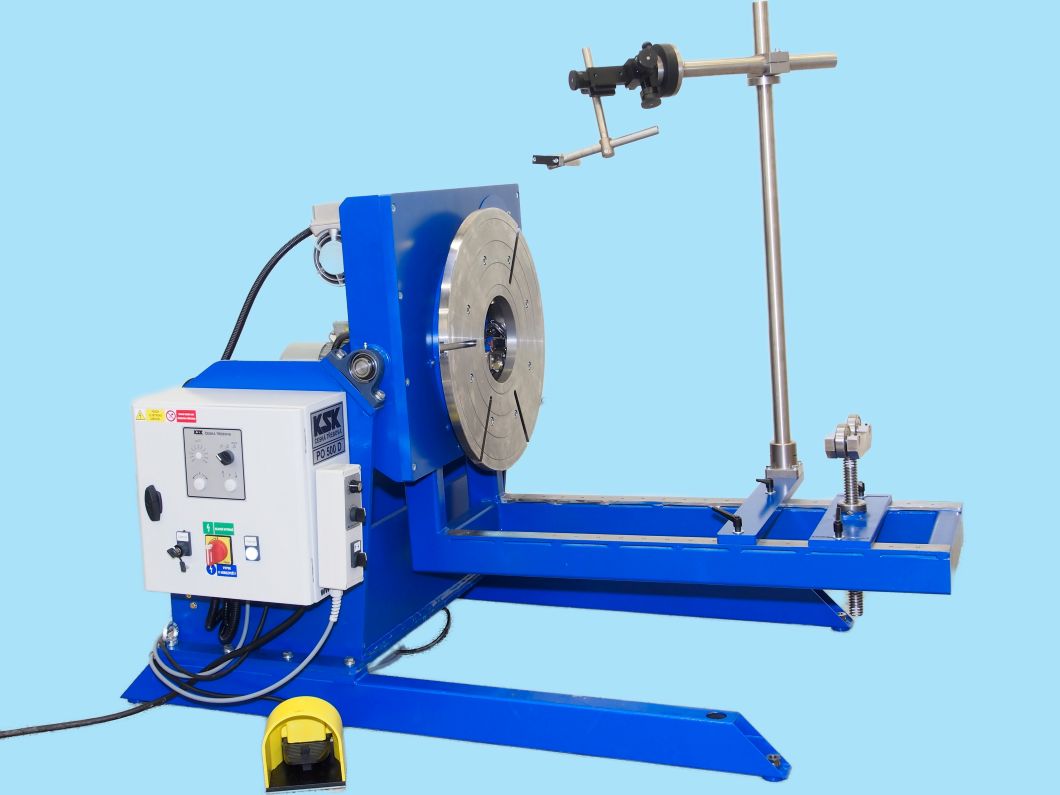 PO 500 D s deskou a konzolou s podpěrnými kladkami